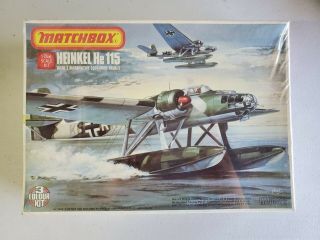 1/72 Matchbox Aircraft Model Kit Heinkel He 115