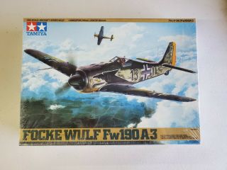 1/48 Tamiya Aircraft Model Kit Focke - Wulf Fw 190 A - 3