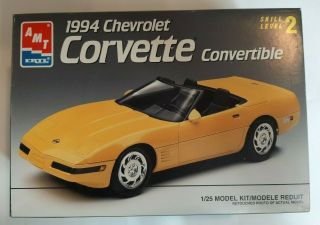 Amt - Ertl 1994 Corvette Convertible 8073 Model - 100 Complete -