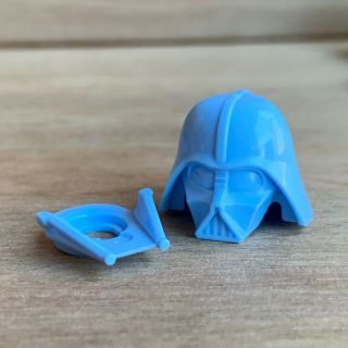 Lego Star Wars Darth Vader Type 2 Prototype Helmet Bright Light Blue Color