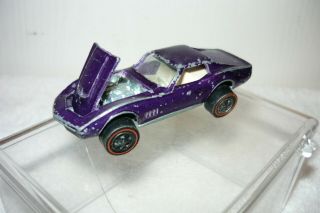 Hot Wheels Redline Custom Corvette In Purple