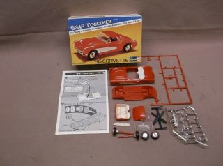 Revell 1/32 1956 Chevy Chevrolet Corvette Snap Kit Unbuilt Model Box