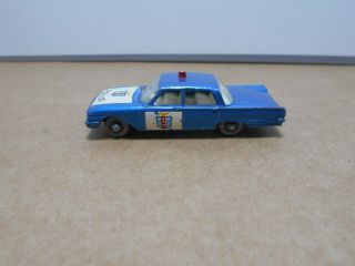 Matchbox Lesney.  Moko.  Regular Wheels.  Ford Fairlane Police Car.  55