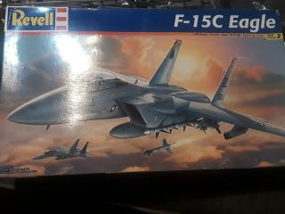 Revell F - 15c Eagle 1:48 Scale Model Plane Kit 5823 Incomplete