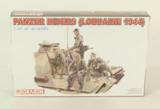 Dragon Model Kit 1:35 Scale Panzer Riders {lorraine 1944}