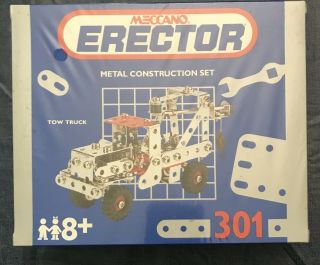 Erector Metal Construction Set - Tow Truck
