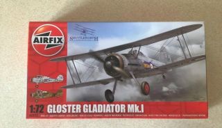 Airfix 1/72 Gloster Gladiator Mk.  I With Yahu Instrument Panel