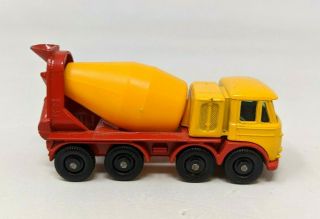Vtg 1968 Matchbox Lesney 21 Foden Concrete Truck Cement Mixer Diecast Toy Euc