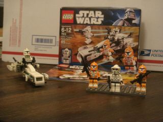 Lego Star Wars 7913 Clone Trooper Battle Pack Battle Pack Comp W/box & Inst.