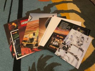Set Of 11 Lego Star Wars Folded Posted And Art Cards - Movies & More Big & Small
