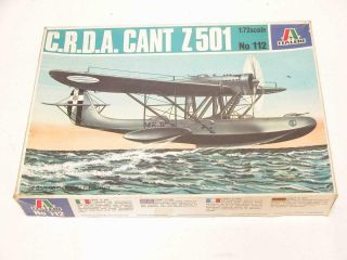 1/72 Italeri C.  R.  D.  A.  Cant Z 501 Flying Boat Plastic Model Kit Parts 112