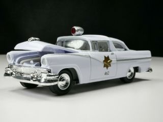 1956 Ford Victoria Colorado State Police 1/64 Scale Diorama Car Rare Real Riders