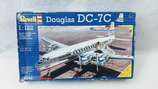 Revell Douglas Dc - 7c 1/122 Scale Model Pan American