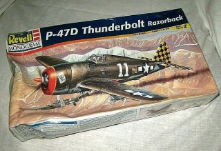 Revell / Monogram,  P - 47d Thunderbolt.  Razorback.  1:48 Scale.  1998.