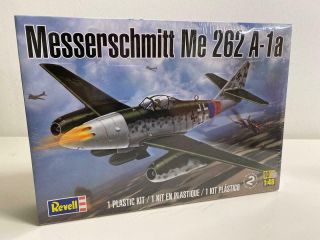 Revell 1:48 Scale Messerschmitt Me 262 A - 1a Model Airplane Kit 85 - 5322