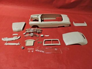 Model Car Parts Amt 1949 Ford Convertible Body And Glass 1/25