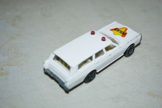 MATCHBOX SUPERFAST No 55 MERCURY POLICE CAR,  1971,  MADE IN ENGLAND By LESNEY 3