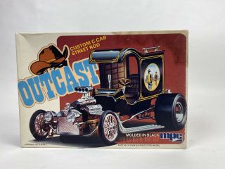 Mpc Outcast Custom C - Cab Street Rod Model Kit Vintage 1981 1 - 0812 Open Box