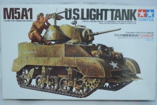 Tta - Tamiya 1:35 Kit - M5a1 Us Light Tank 35097