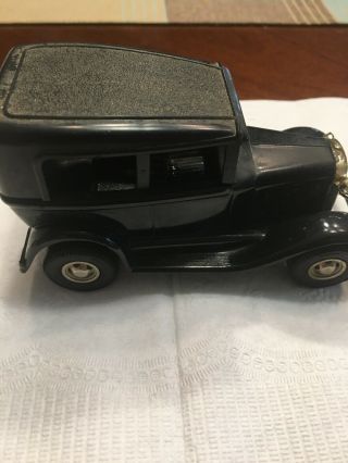 Vintage Black TONKA RAT - A - TAT - TAT Pressed Steel Plastic MODEL T Car 2