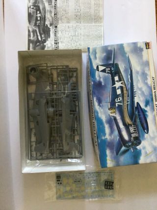 Hasegawa 1:48 F6f - 5 Hellcat 10000th Hellcat Plasti Model Kit 09341
