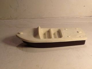 Vintage Tootsietoy Boat Chris Craft Capri Plastic Boat