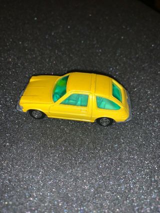 Vintage Tomy Tomica 1977 Amc Pacer Yellow With Green Window. ,  Japan