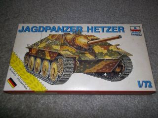 Esci Jagdpanzer Hetzer German Tank Destroyer 1/72 Scale Un - Built Kit