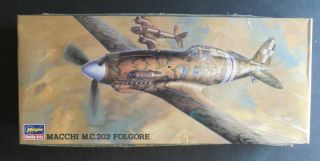 Macchi M.  C.  202 Folgore 1/72 Hasegawa Model Kit Ap2