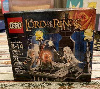 Lego Lord Of The Rings Wizard Battle (79005) Nib Factory Retired