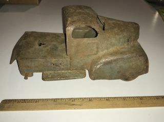 Vintage 1930’s/40’s Pressed Steel Metal Toy Wyandotte?? Truck G0802 3