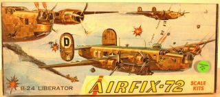 Airfix 1/72 Scale Consolidated B - 24j Liberator - Ww Ii Usaaf Bomber