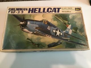 Hasegawa 1/32 Scale Grumman F6f - 3/5 Hellcat Parts Pre Owned