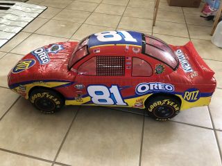 Nabisco 81 Nascar Race Car Inflatable Blow - Up Dale Earnhart Jr Chewy Man Cave