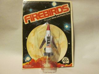 1978 Zee Toys Firebirds Fire Bird 1 Rocket Space Ship With Wheels 2973 Taiwan