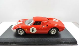 1:43rd Scale Die - Cast Best 1964 Ferrari 250 8,  9187 Ds - Gb
