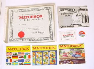 1960s Lesney Matchbox Collector 
