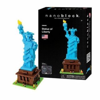 Nanoblock Statue Of Liberty Micro - Sized Building Block Construction Toy