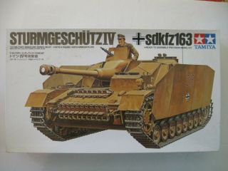 Vintage Tamiya 1/35 Sturmgeschutz Iv Sd.  Kfz.  163 3587
