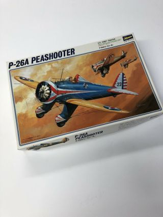 Hasegawa 1/32 Scale Boeing P - 26a Peashooter Model Kit No S8:1800