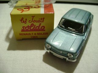 Renault 8 Major 1965 1/43 Solido Ref 920