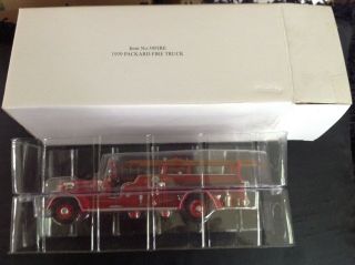 National Motor Museum Die Cast 1939 Packard Fire Truck,  Mib With