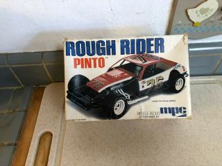 Rare Issue 1:25 Mpc Rough Rider Ford Pinto Modified Race Car Plastic Model