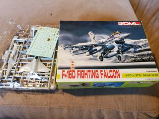 1/144 Dml/dragon F - 16d Fighting Falcon 480th Tfs,  52nd Tfw