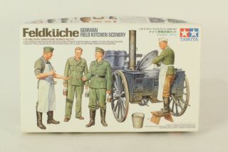 Tamiya Model Kit Military Miniatures 1/35 Scale Feldkuche German Field Kitchen