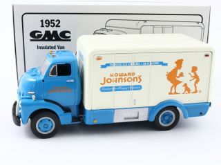 1952 Gmc Insulated Van Howard Johnson’s Famous Ice Cream First Gear 1:34 18 - 1795