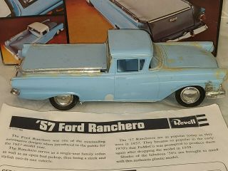 Vintage Revell ' 57 Ford Ranchero 1/25 Model Kit H - 1332 2