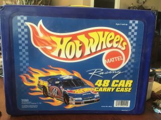 Vtg Mattel Tara Toy Corp.  48 Car Case Deluxe Holds Hot Wheels Matchbox