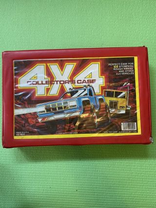 Vintage Tara Toy 4x4 Collectors Case For Rough Riders And Stompers