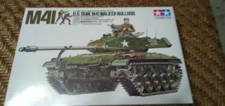 Tamiya 35055 U.  S.  M41 Walker Bulldog Tank Model Kit 1/35 Scale Nib